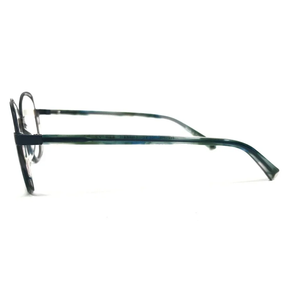 J. F. Rey Petite Eyeglasses Frame PA096 2545 Blue Gold Square Full Rim 50-13-140